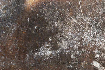 Dark rusty and dirty metal background