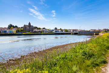 Obraz premium Memorial Walk Hayle Cornwall England