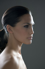Model Beauty Stylish Makeup Portrait