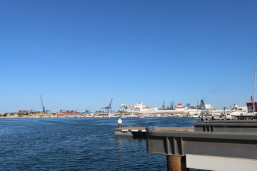 Port of Valencia Spain Mediterranean Sea