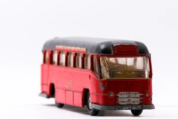 Foto op Plexiglas Schaalmodel van een bus © Dario