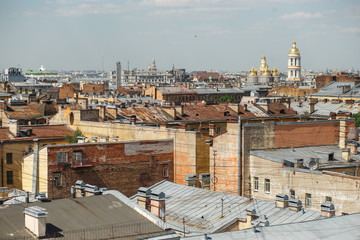 Roofs of Saint-Petersburg