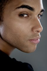 Fototapeta premium Model Strong Stylish Male Portrait