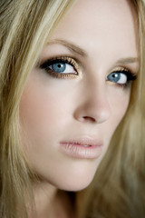 Model Beauty Stylish Makeup Portrait