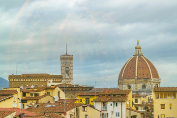 Obraz premium Aerial View Florence, Italy