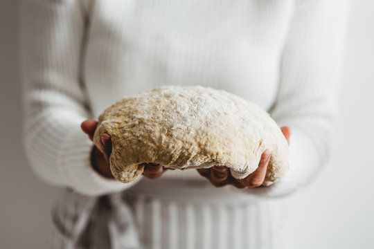 Pumpkin bread dough
