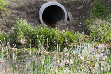 concrete sewer pipe