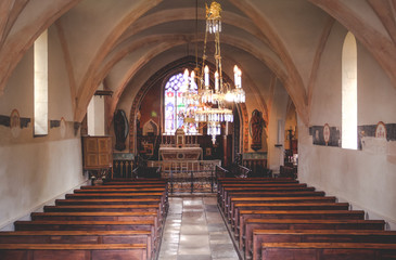 Fototapeta premium french small church