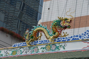 dragon temple asia china