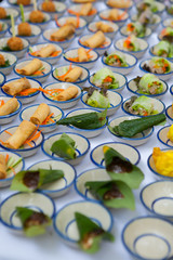 canape set up  in wedding party.