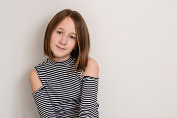 tween girl portrait