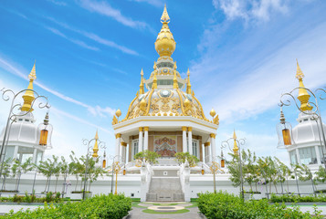 Naklejka premium Wat Thungsersthi Temple in Khonkaen, Thailand