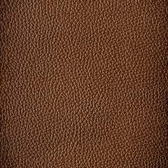 Old vintage brown leather texture closeup for background