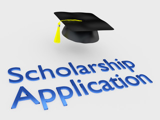 Scholarship Application concept