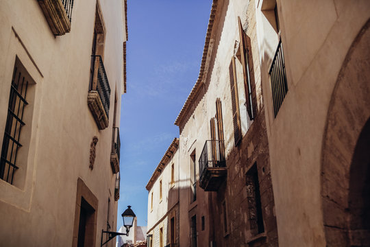 Facade of a mediterranean house