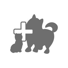 Vet clinic logo template