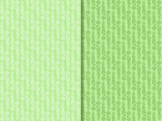 Fototapeta premium Floral seamless pattern, flowers and leaves