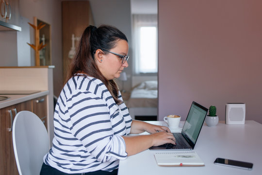 Freelancer Working at Home