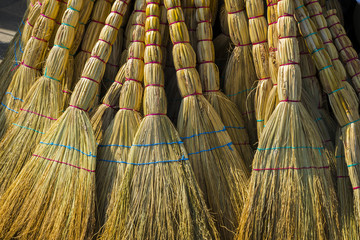 brooms for garbage cleaning