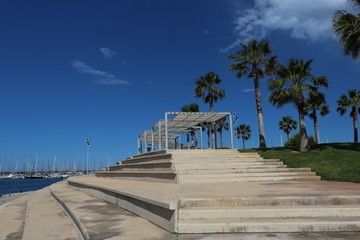 Fototapeta premium Port of Valencia Spain Mediterranean Sea
