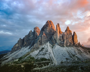 Dolomiti at dawn