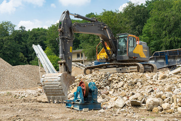 Obraz premium Bagger