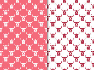 Geometric seamless pattern