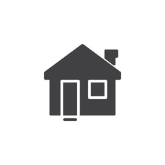 House vector icon. filled flat sign for mobile concept and web design. Home simple solid icon. Real Estate symbol, logo illustration. Pixel perfect vector graphics