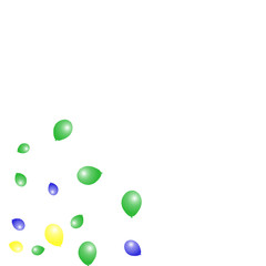 Background with Colorful balloons. Simple Feminine Pattern for Card, Invitation, Print. Trendy Decoration with Beautiful balloons. 