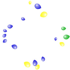 Background with Colorful balloons. Simple Feminine Pattern for Card, Invitation, Print. Trendy Decoration with Beautiful balloons. 