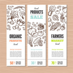 Organic Market Kit Banners