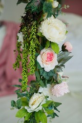 The composition of artificial flowers