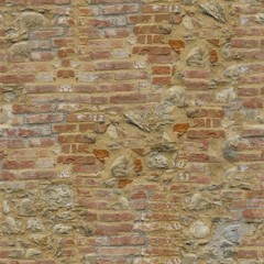 A Seamless old  Brick Wall Texture for backgrounds or materials
