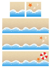 波打ち際　セット