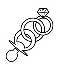 Symbol of Rings with Pacifier
