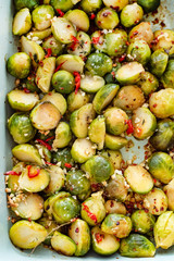 roasted vegetables closeup
