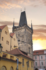 Fototapeta premium beautiful old streets of Prague.