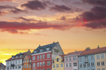 Fototapeta premium Nyhavn is the old harbor of Copenhagen