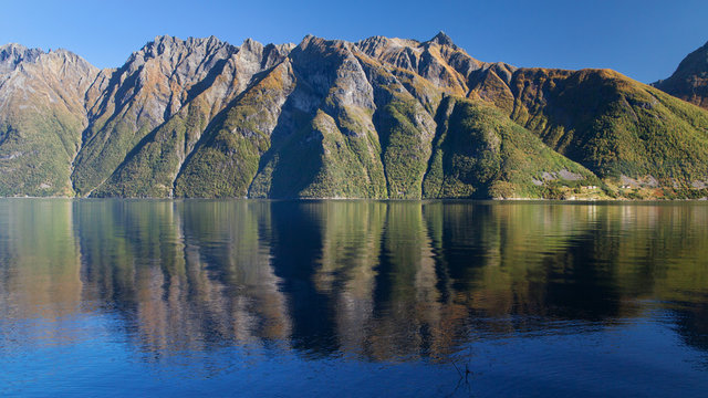 The Hjorundfjord and the Sunnmore Alps