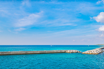 沖縄県 伊江島 伊江港