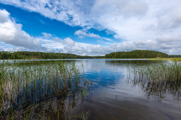 Summer time on the lake, Finland