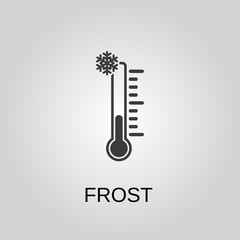 Frost icon. Frost symbol. Flat design. Stock - Vector illustration