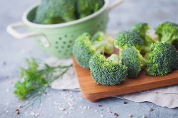 fresh broccoli