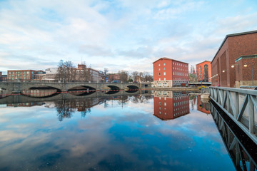 Industrial buildings in Tampere (Finland)