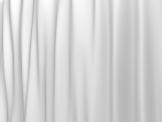 Obraz premium White stripe waves pattern futuristic background