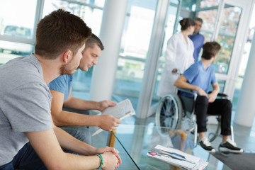 hospital waiting room
