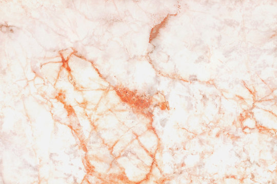 rose gold marble texture in natural pattern with high resolution for background and design art work, tiles stone floor. © Nattha99