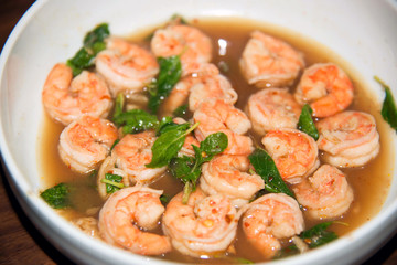 Stir fried shrimp