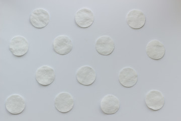 Cotton pads pattern