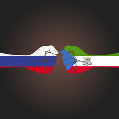 Conflict between countries: Russia vs Equatorial Guinea